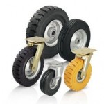 比克力Blickle 7系列 采用超级弹性实心橡胶轮胎的重型负载单轮和脚轮